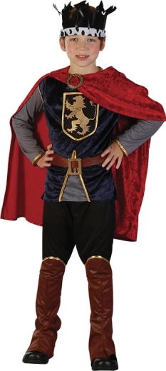 Detský kostým kráľa 130–140 cm