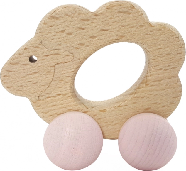 Hess drevená ovečka na kolieskach