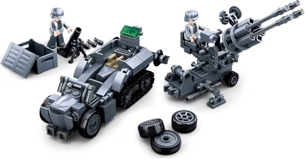 Sluban Army stavebnica nemeckej protivzdušnej techniky