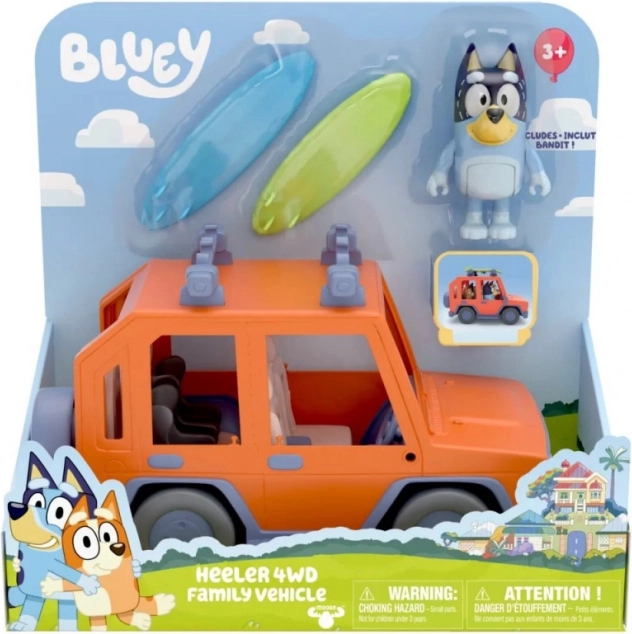Bluey rodinné auto