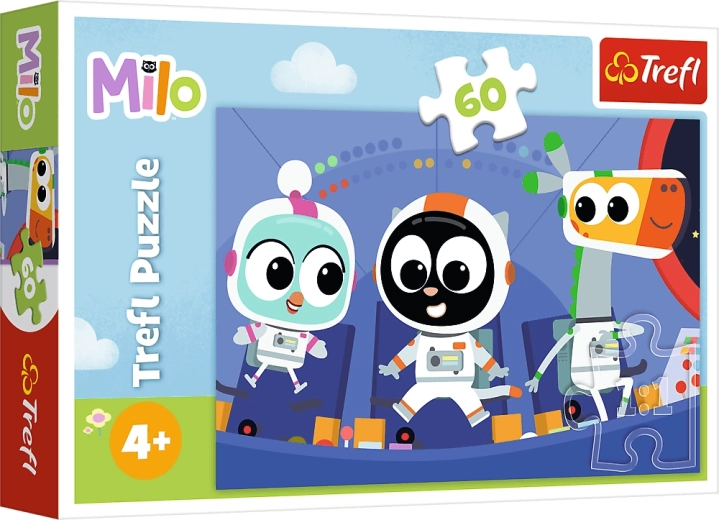 Puzzle 60 dielikov – čas spoznať MILO: mačiatko MILO