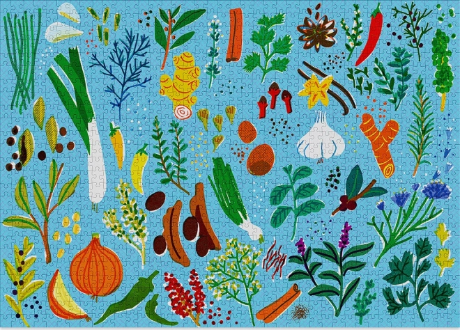 Puzzle CLOUDBERRIES Puzzle Pantry 1000 dielikov