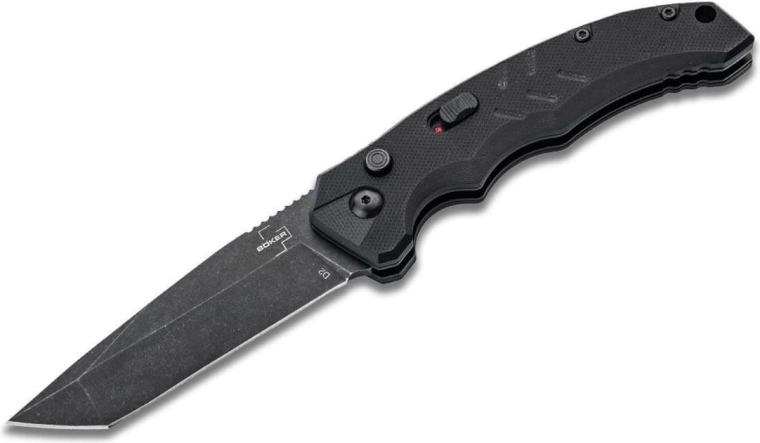 Automatický zatvárací nôž Böker Plus Intention II tanto 7,8 cm