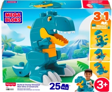 Mega Bloks stavebnica dinosaurus 3 v 1