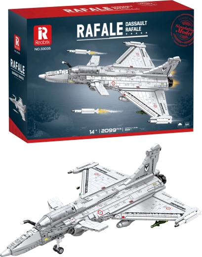 Stavebnica stíhačky Dassault Rafale – 2099 dielikov