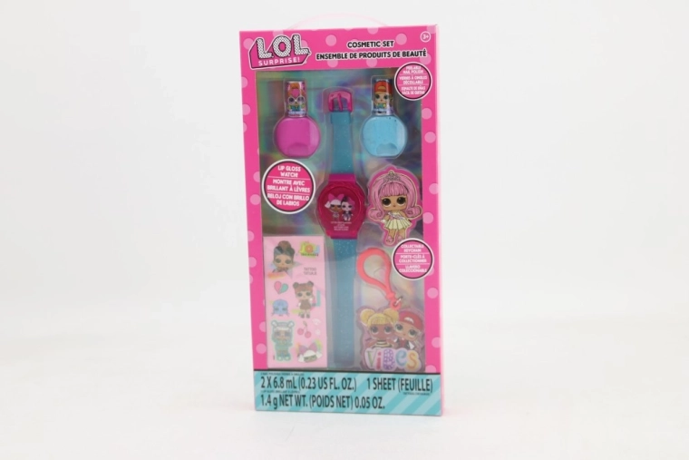 Kozmetická sada L.O.L. s rúžom a lakmi na nechty