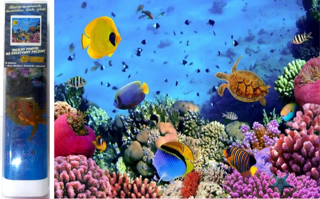 Diamantové maľovanie Život na útese 30 × 40 cm