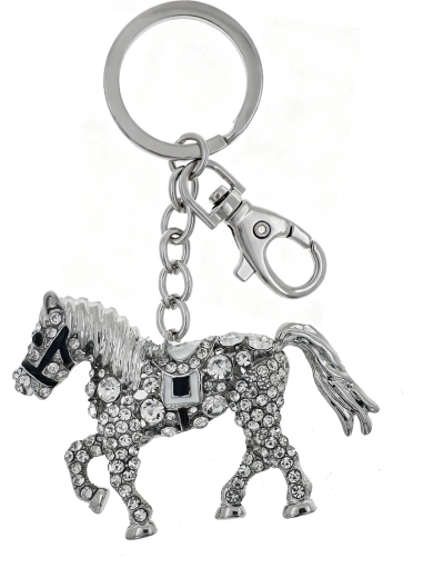 Strieborný prívesok na kľúče kríž