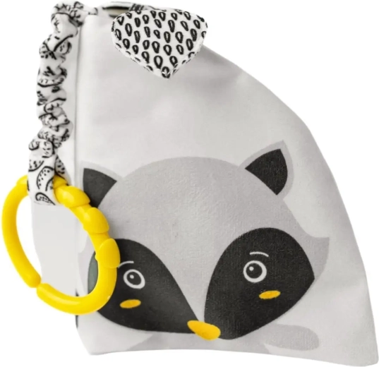 Senzorická látková knižka mýval Pedro 0+ Mom's Care