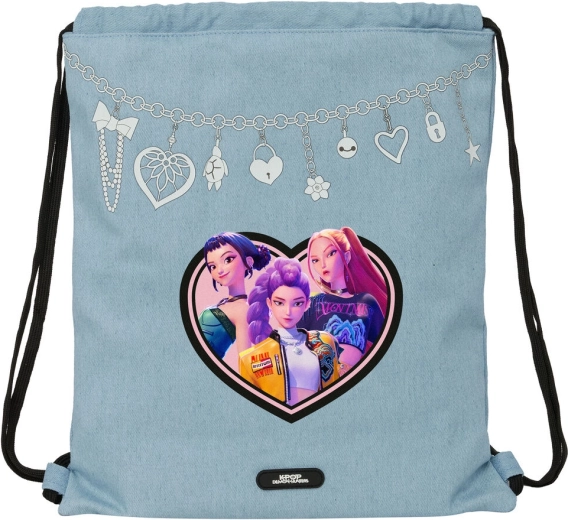 Turnbeutel KPop Demon Hunters Huntrix (sťahovací vak) 40 cm