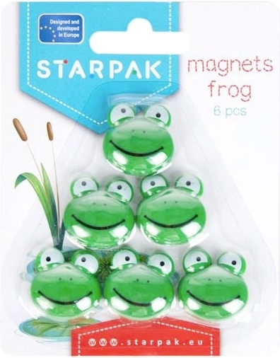 Magnetky žabky sada 6 ks