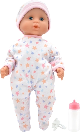 Dolls World bábätko Baby Joy biele 38 cm