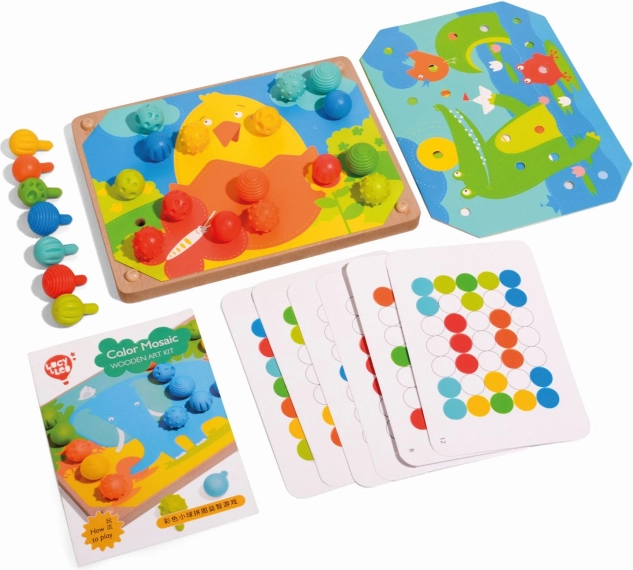 Mozaika a vyšívanie s kolíčkami