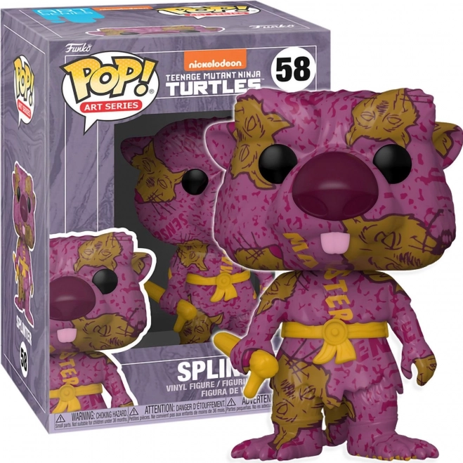 Funko Pop! Art Ninja Turtles Splinter špeciálna edícia vinylová figúrka