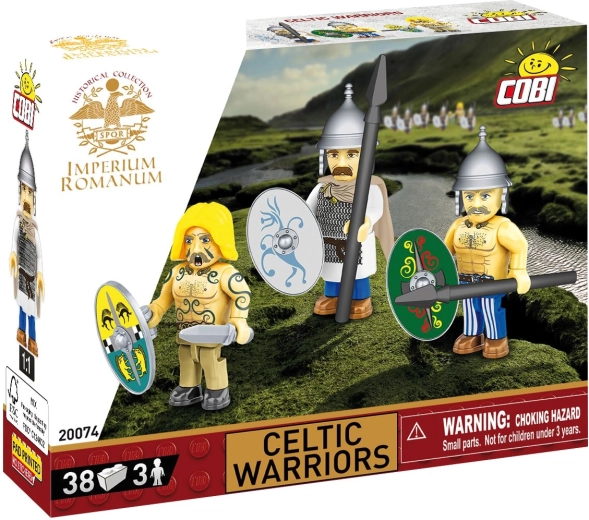 Cobi imperium romanum keltskí bojovníci (3 figúrky, 38 dielikov)