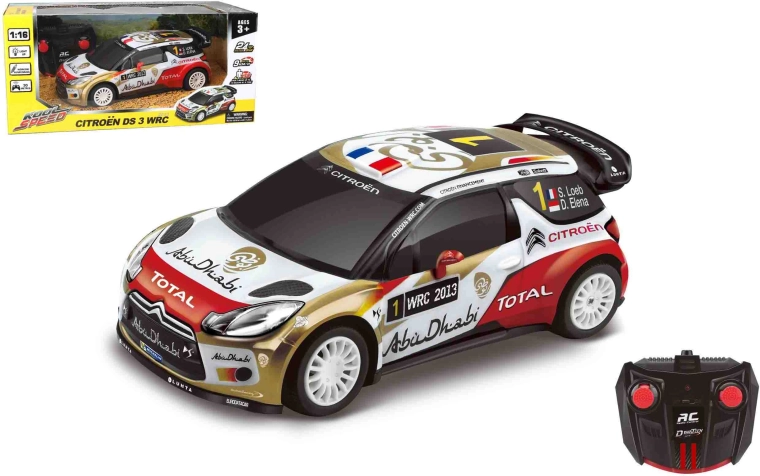 Diaľkovo ovládané auto Citroën DS 3 WRC 1:16