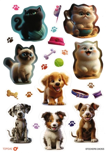 Nálepky Pets Topgal