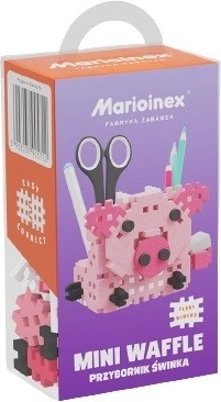 Mini Waffle príručný organizér prasiatko – stavebnica 70 dielikov