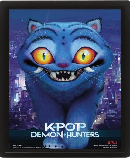 K-pop Demon Hunters 3D plagát