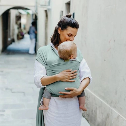 Boba Serenity Wrap Sea Mist detský šatka na nosenie