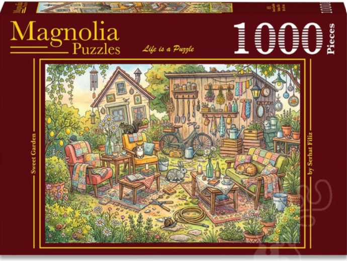 Magnolia puzzle Sladká záhrada 1000 dielikov