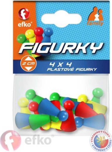 EFKO Family farebné figúrky k stolovým hrám (16 ks)