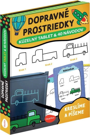 Kúzelný tablet & 40 návodov – DOPRAVNÉ PROSTRIEDKY