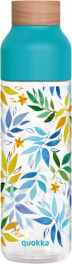 Fľaša na pitie Quokka ice watercolor leaves 840 ml