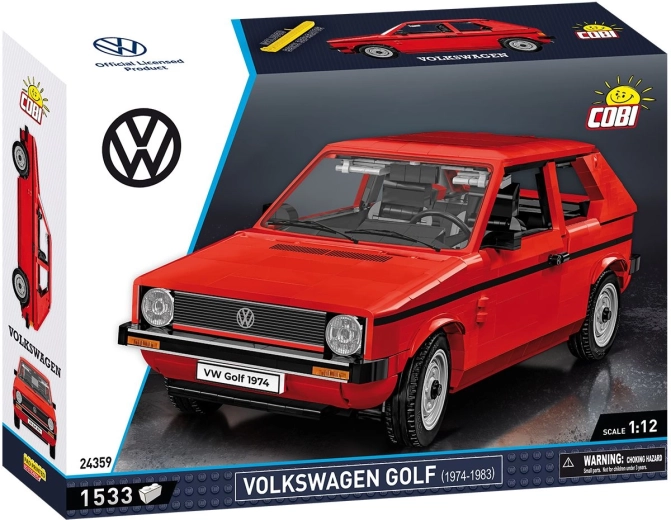 Cobi Volkswagen Golf (1974–1983) 1:12 stavebnica