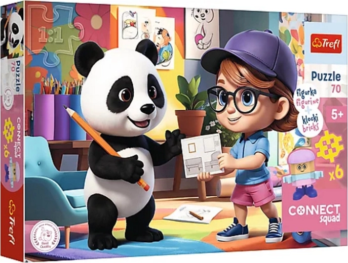 Puzzle Connect Amy 70 dielikov