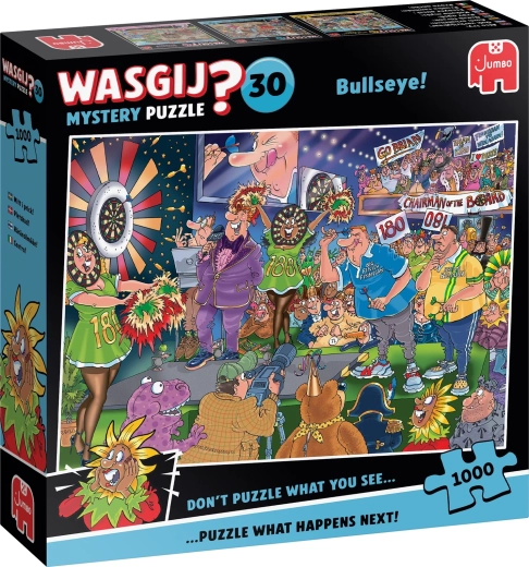 Jumbo Wasgij Mystery 30: zásah do čierneho! puzzle 1000 dielikov