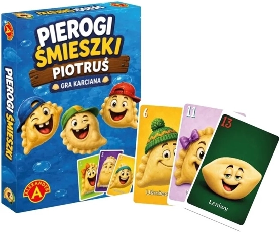 Kartová hra Piotruś pierogi śmieszki