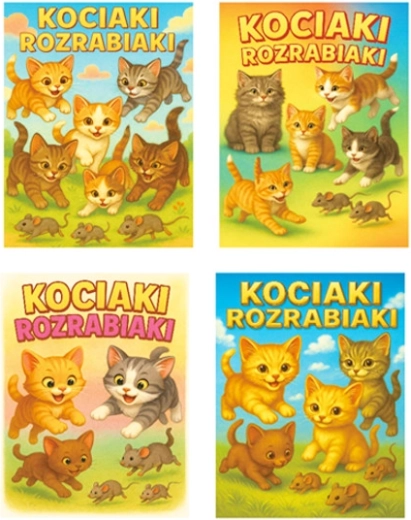 Darčeková taška M s motívom mačiek