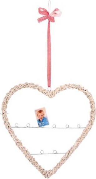 Závesné prútené srdce na fotografie Small Foot