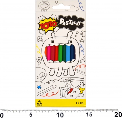 Trojhranné pastelky ERGO 12 ks