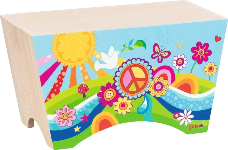 Detský cajon Flower meadow Goki - 1 kus