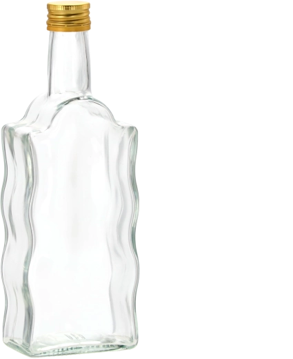 Sklenená fľaša Fala 500 ml s kovovým uzáverom