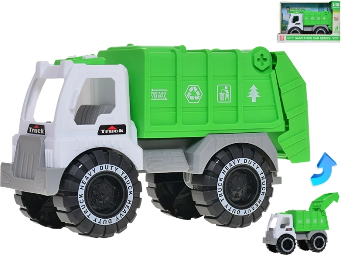 Smetiarske auto 21,5 cm s voľnobehom