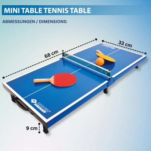 Donic-Schildkröt skladací mini stôl na stolný tenis