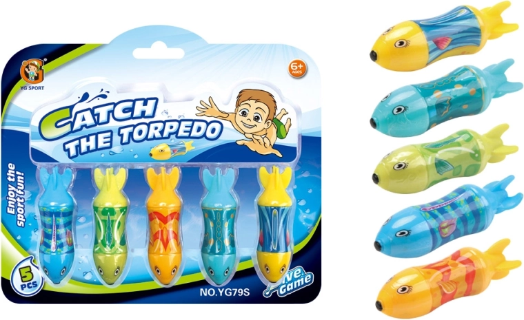 Potápačská hra Chyť torpédo