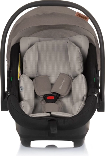 Chipolino Duo Smart i-Size autosedačka 40–87 cm tiramisu