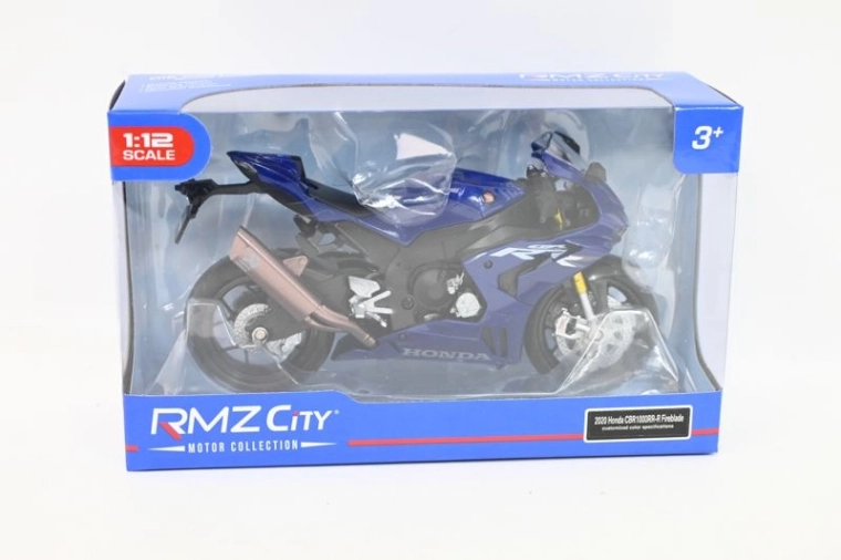 RMZ Hobby model motorky Honda CBR1000 Fireblade modrá 1:12