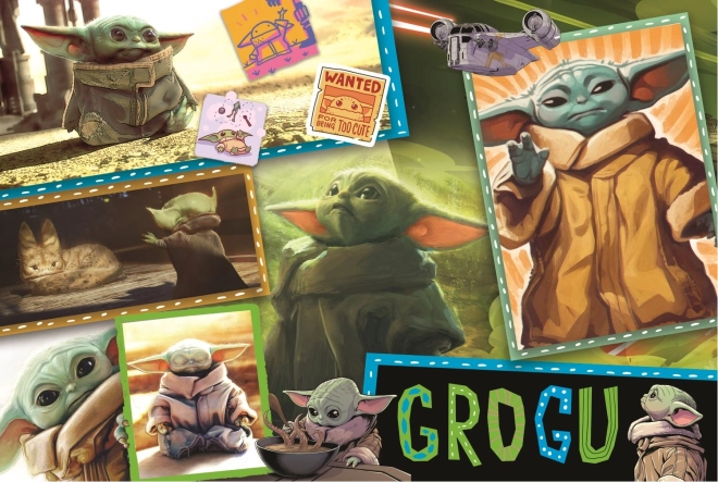 Puzzle 160 dielikov grogu star wars trefl