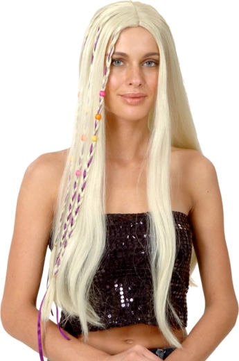 Detská blond parochňa s dlhými vlasmi
