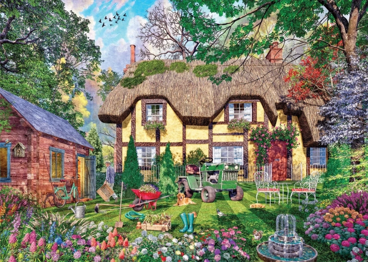 Puzzle Falcon Správcov domček 1000 dielikov