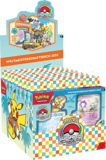 Pokémon TCG: svetový šampionát 2025 – deck majstrov - 1 kus