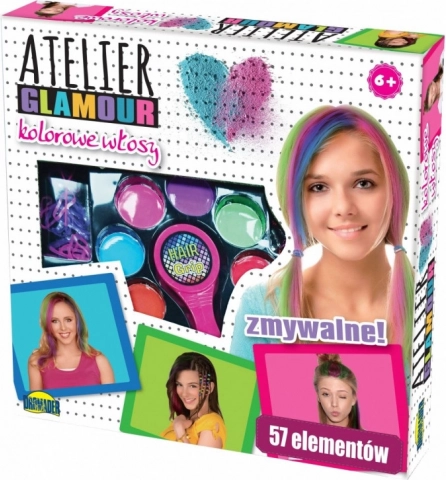 Kozmetická sada Atelier Glamour Farebné vlasy