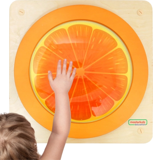 Masterkidz zmyslový nástenný panel Pomaranč