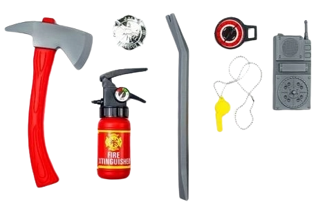 Hasičská sada pre deti – 7 dielov