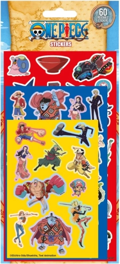 One Piece sada nálepiek (60 ks)